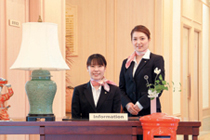 老人ホーム・介護施設の受付・出入管理写真01