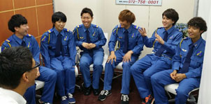 社員インタビュー 若手男性隊員