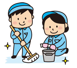 清掃スタッフの応援業務