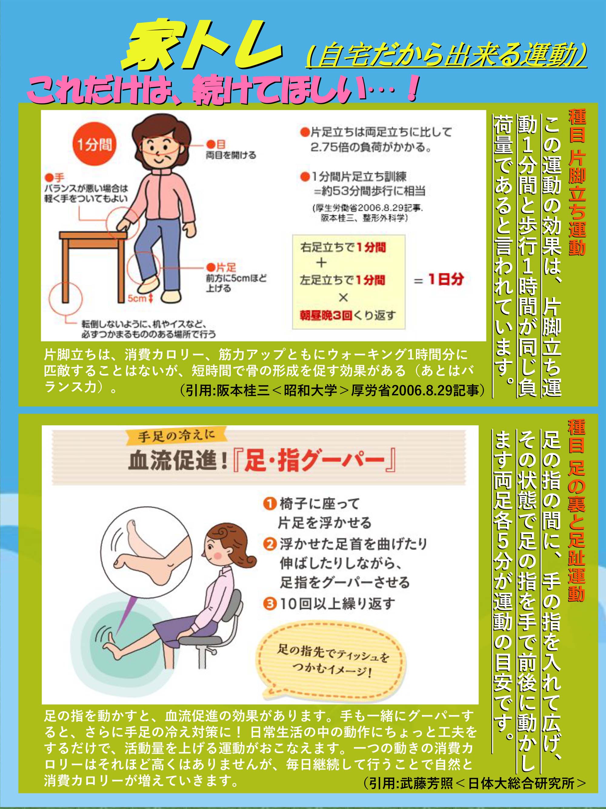 やわらぎの里　健康クラブ　2020年8月号　3ページ目