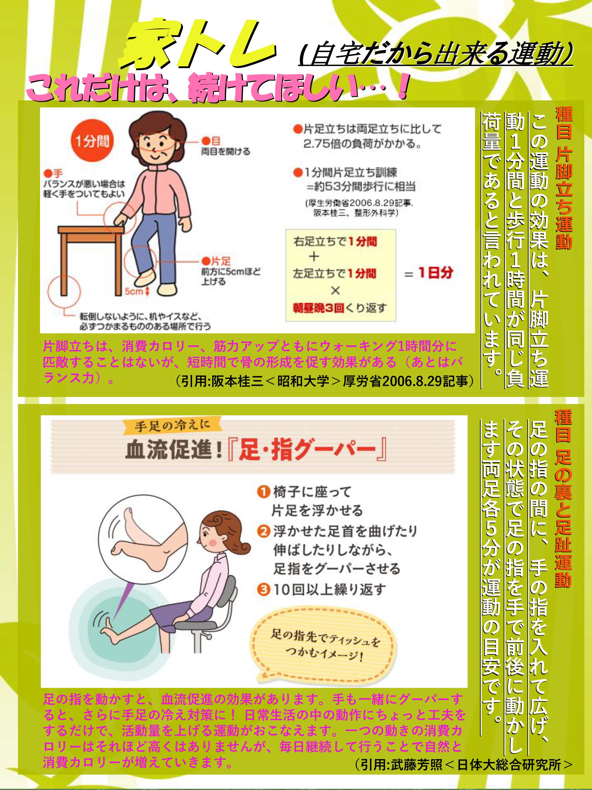 やわらぎの里　健康クラブ　2021年5月号　5ページ目
