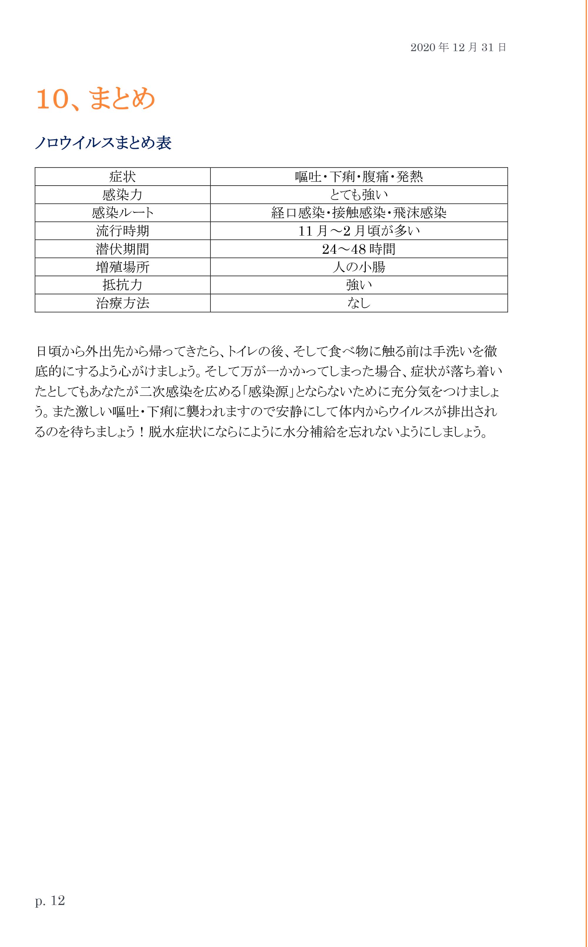 やわらぎの里　健康クラブ　学びの教室　13ページ目